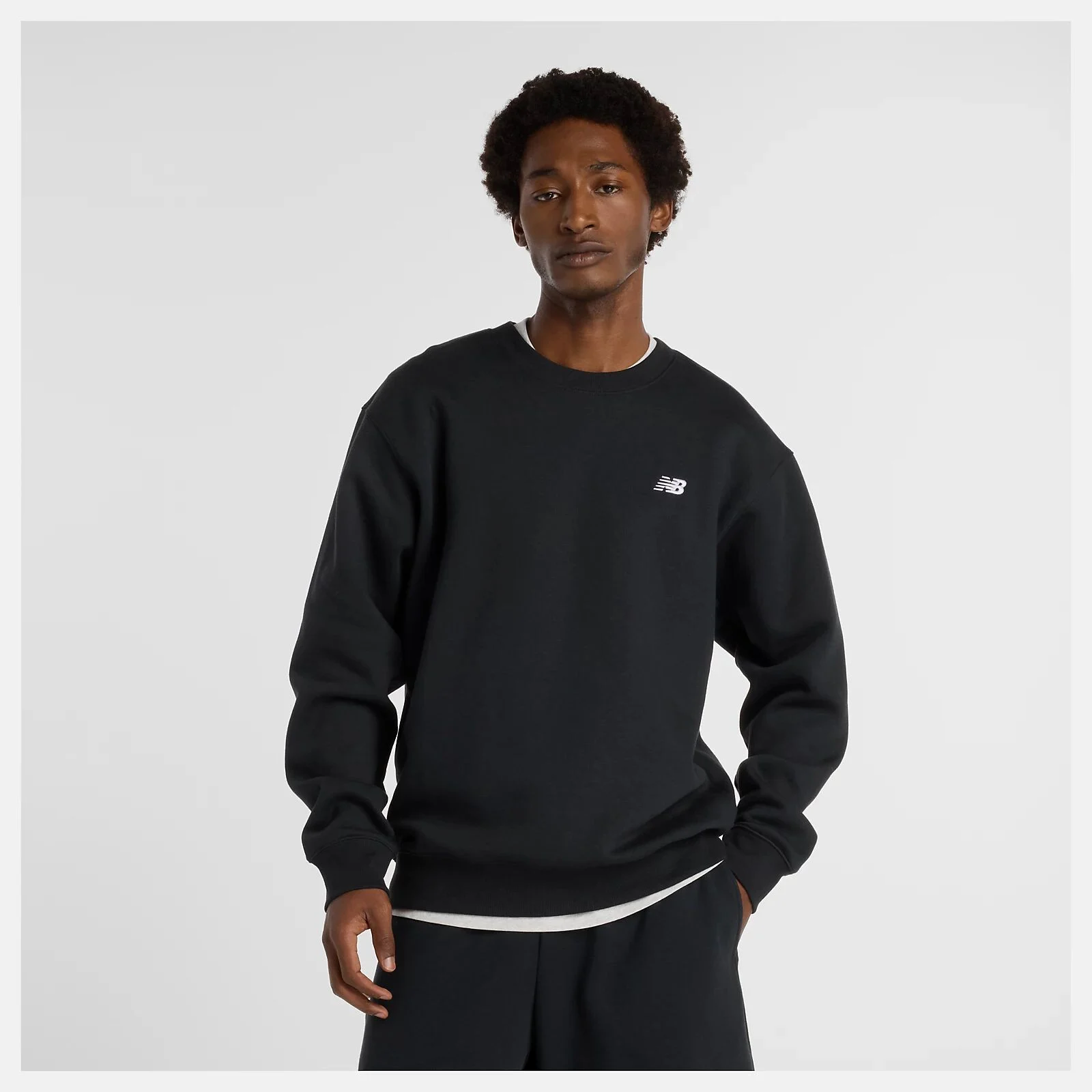 Linear Graphic Fleece Crew