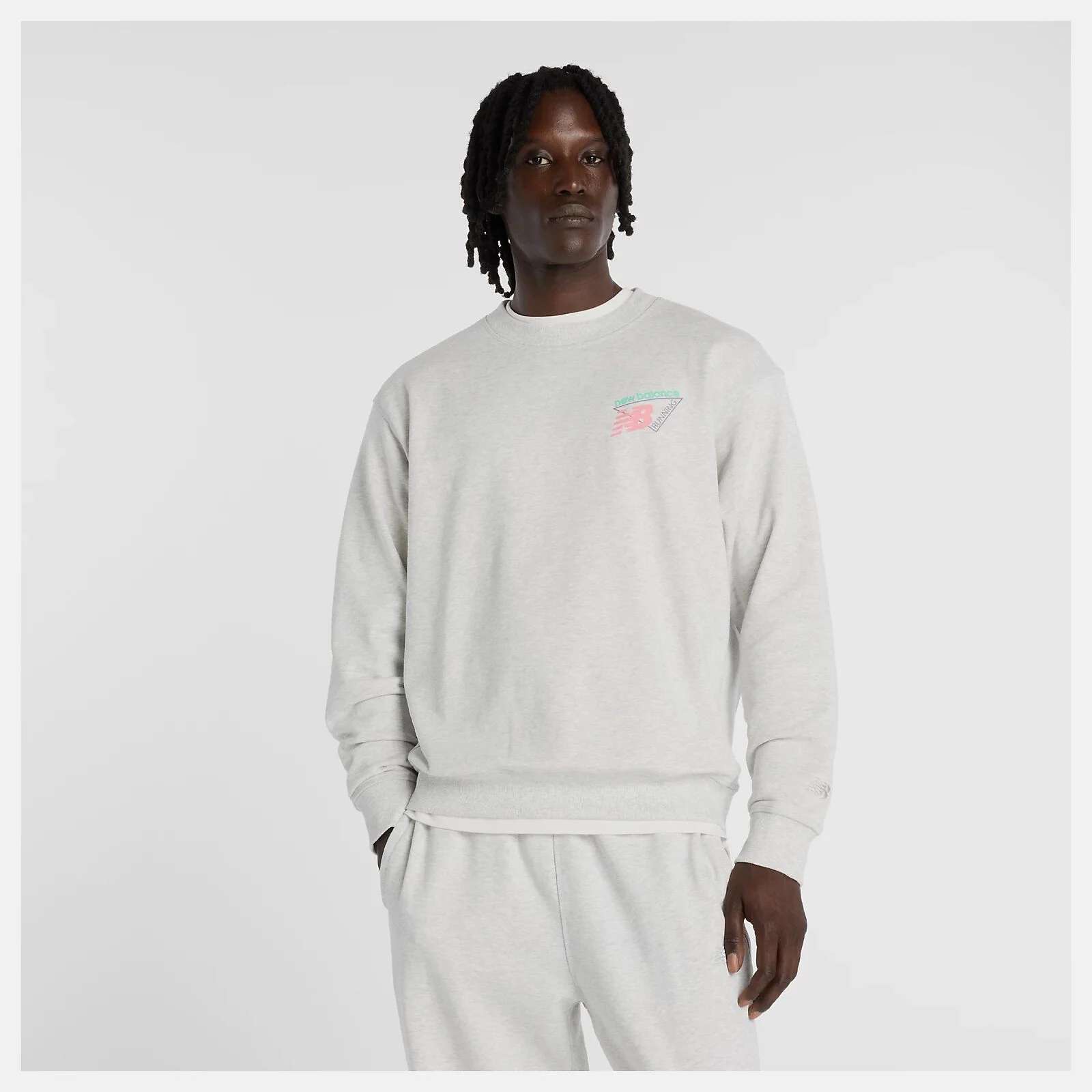 Classic Tri-Logo French Terry Crew