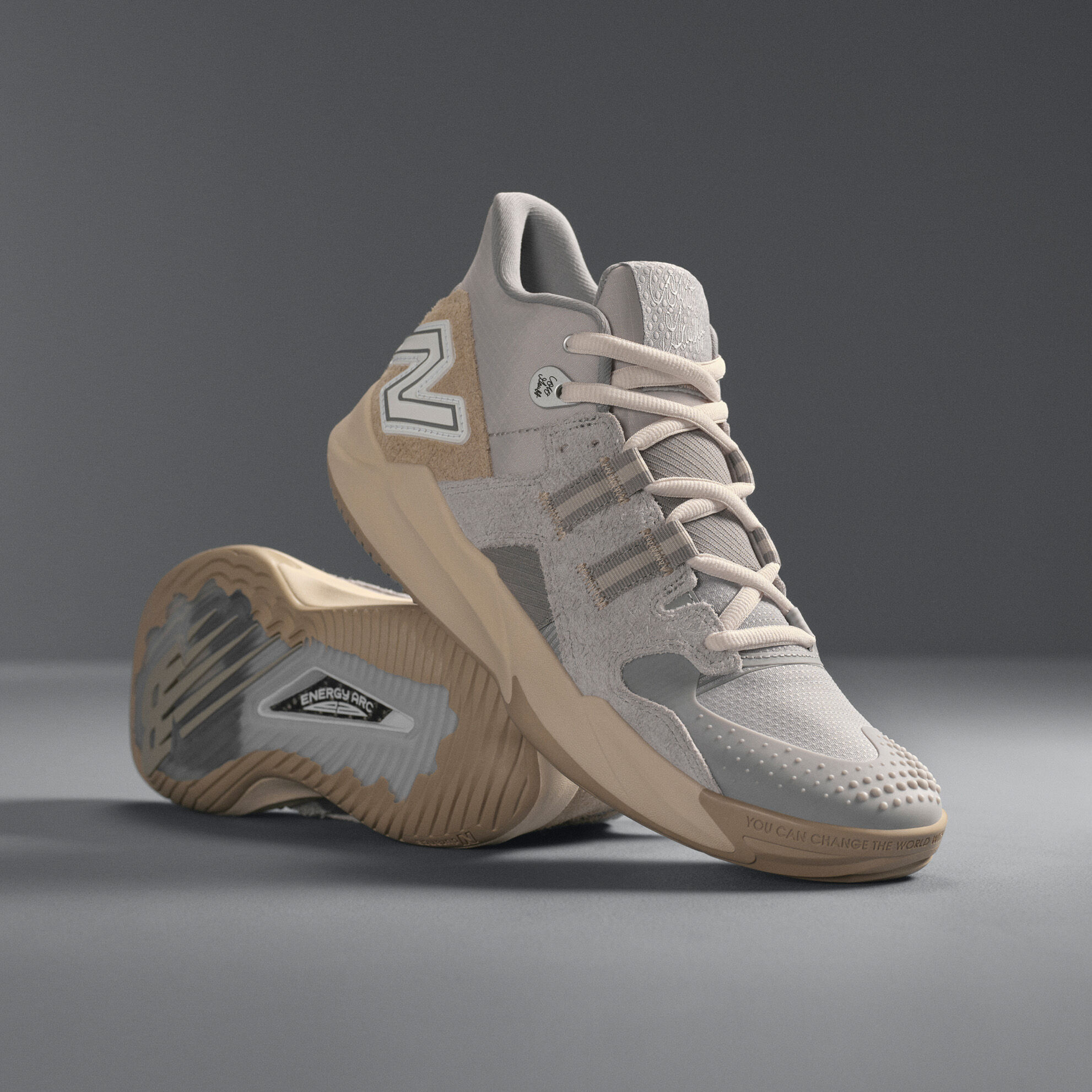 Collection de chaussures 2024 Grey Day. Portee par tous New Balance