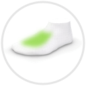 Faible hauteur de pied