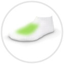 Hauteur de pied moyenne